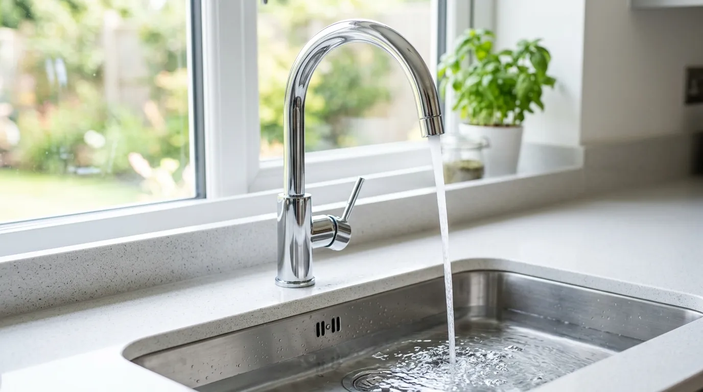 Local Plumbing Master Pros same day plumber fixing a faucet in Munds Park, AZ